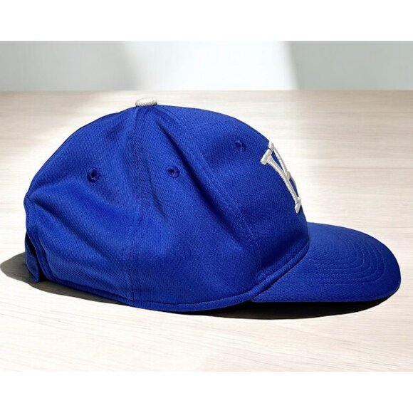 KC Royals Youth MLB Baseball Cap Adjustable Blue Team MLB Logo on the side - Picture 2 of 6